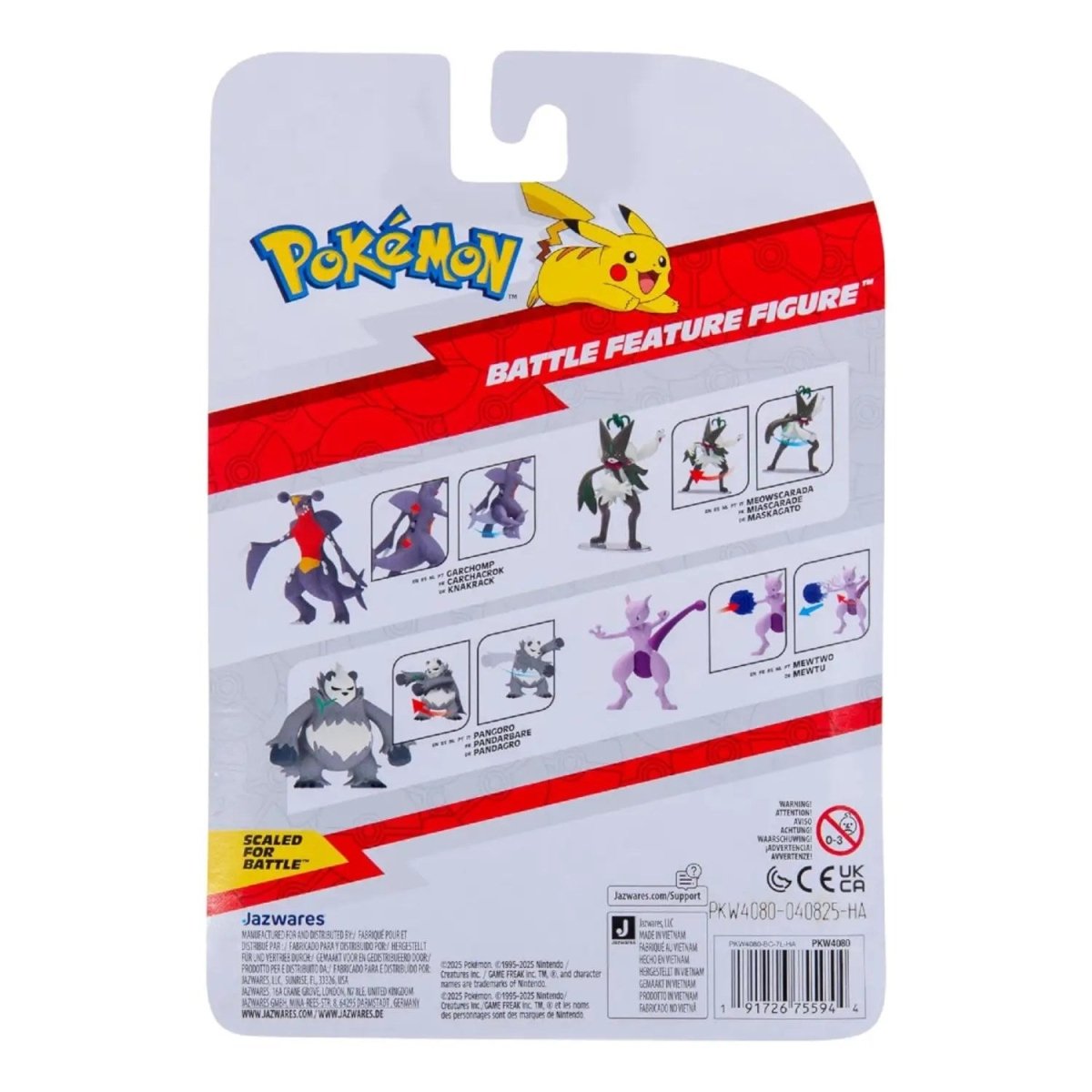 Pokemon Battle Aksiyon Figürler Meowscarada PKW4080 - Roket Oyuncak
