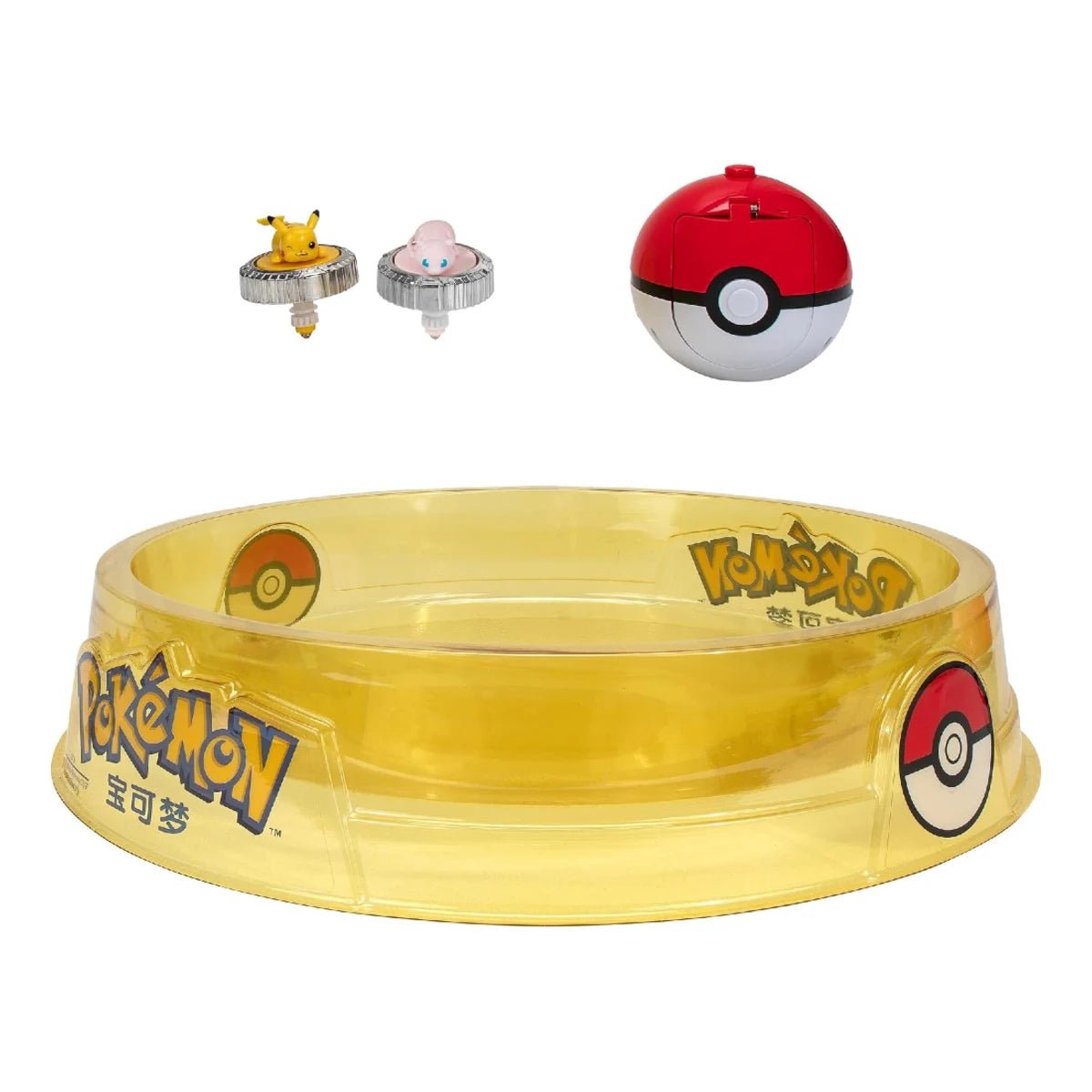 Pokemon Battle Spinner Arena Set Pikachu & Mew - Roket Oyuncak