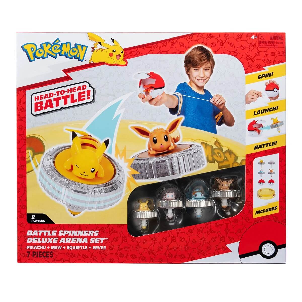 Pokemon Battle Spinner Deluxe Arena Set PKW4408 - Roket Oyuncak