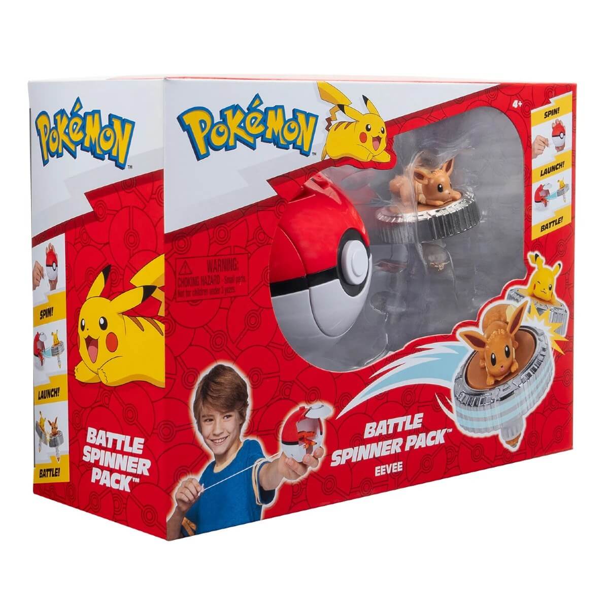 Pokemon Battle Spinner Tekli Paket Eevee PKW4399 - Roket Oyuncak