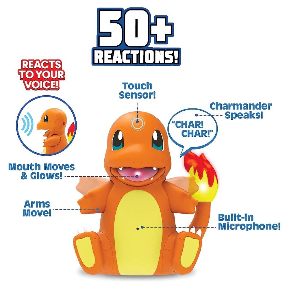 Pokemon Elektronik ve İnteraktif Figür Charmander PKW2367 - Roket Oyuncak