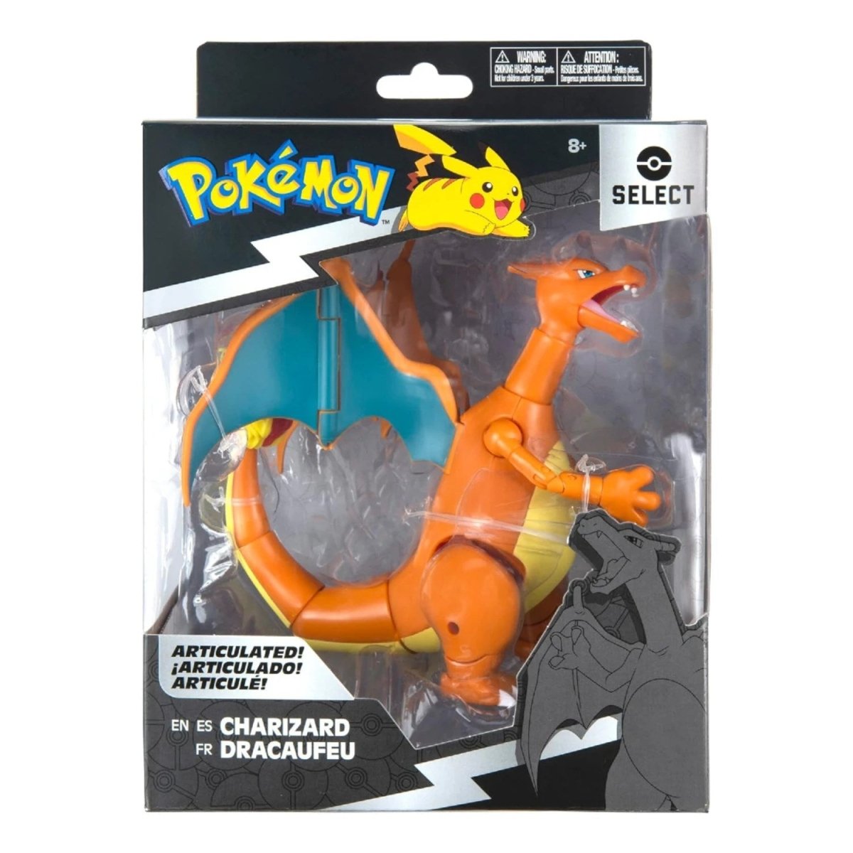 Pokemon Select Seri Eklemli Figür Charizard PKW2407 - Roket Oyuncak