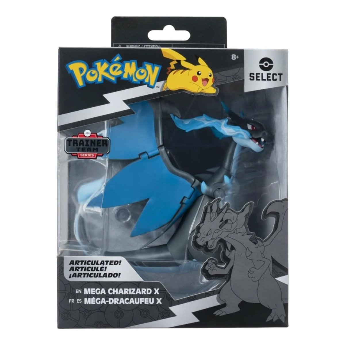 Pokemon Select Seri Eklemli Figür Charizard X PKW3428 - Roket Oyuncak
