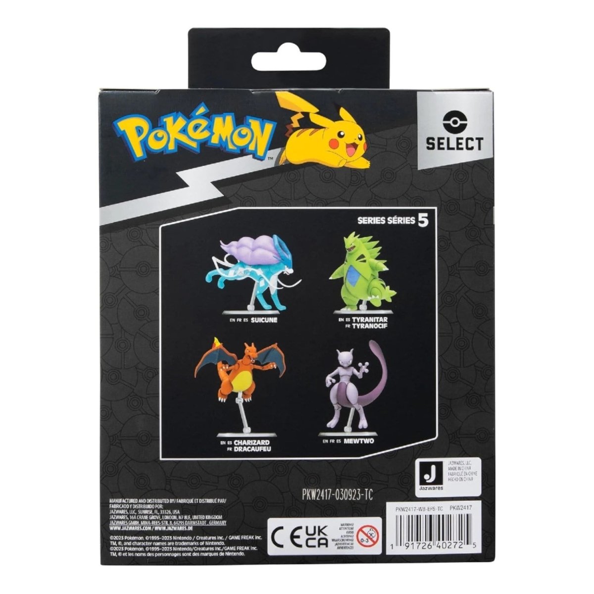 Pokemon Select Seri Eklemli Figür Mewtwo PKW2417 - Roket Oyuncak