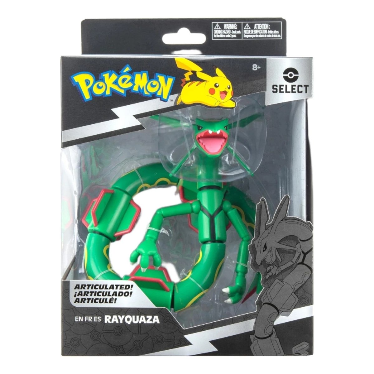Pokemon Select Seri Eklemli Figür Rayquaza PKW2410 - Roket Oyuncak