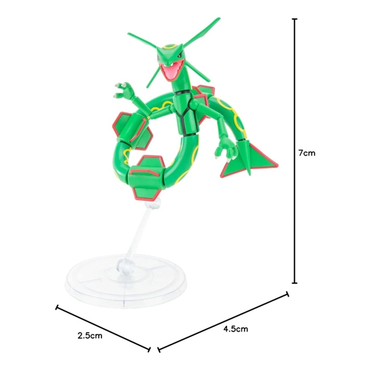 Pokemon Select Seri Eklemli Figür Rayquaza PKW2410 - Roket Oyuncak