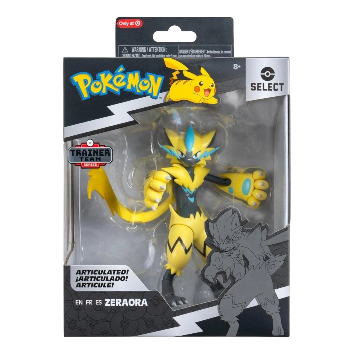 Pokemon Select Seri Eklemli Figür Zeraora PKW3205 - Roket Oyuncak