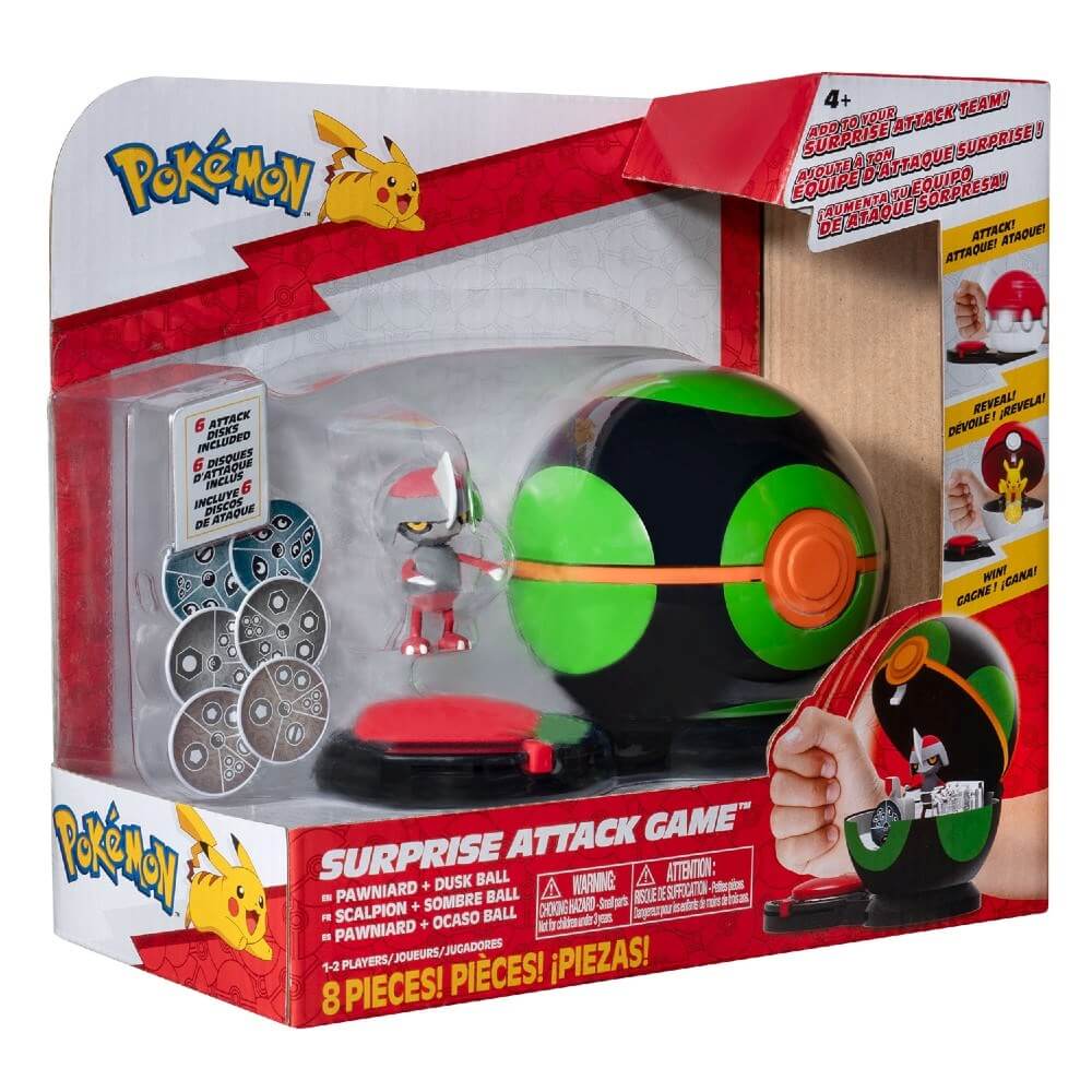 Pokemon Sürpriz Atak Oyun Seti Froakie & Poke Ball - Roket Oyuncak