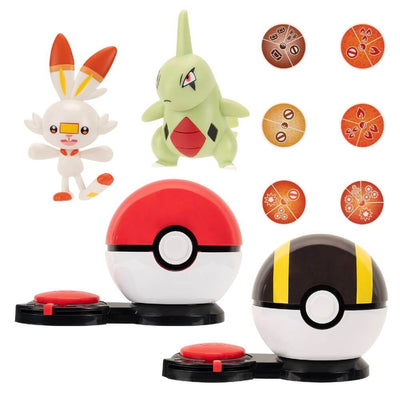 Pokemon Sürpriz Atak Oyun Seti S4 Larvitar ve Scorbunny PKW3653 - Roket Oyuncak