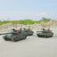 Hstar Battle Armored Sesli ve Işıklı Uzaktan Kumandalı Tank 6 Kanal Kontrollü, Aydınlatmalı Namlu, 35,5 cm Dev Boyut ve USB Şarjlı RC Savaş Tankı