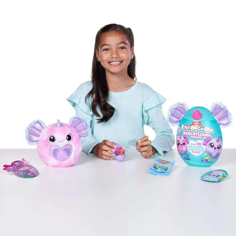 Rainbocorns Axolotlcorn Sürpriz Peluş Candy - Roket Oyuncak
