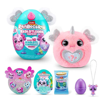 Rainbocorns Axolotlcorn Sürpriz Peluş Flowy - Roket Oyuncak