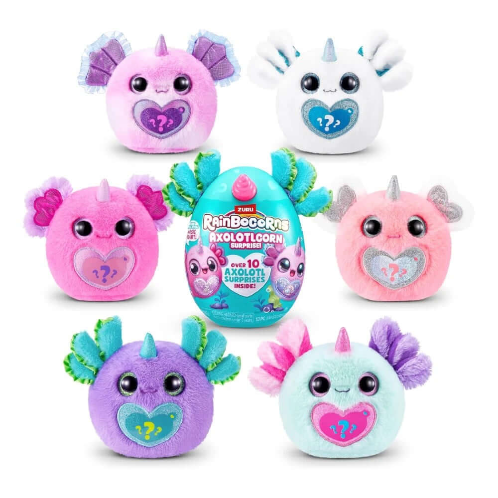 Rainbocorns Axolotlcorn Sürpriz Peluş Flowy - Roket Oyuncak