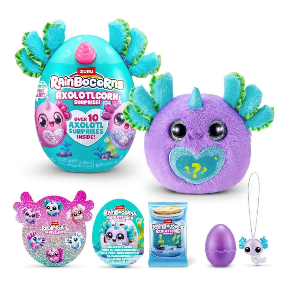 Rainbocorns Axolotlcorn Sürpriz Peluş Lulu - Roket Oyuncak