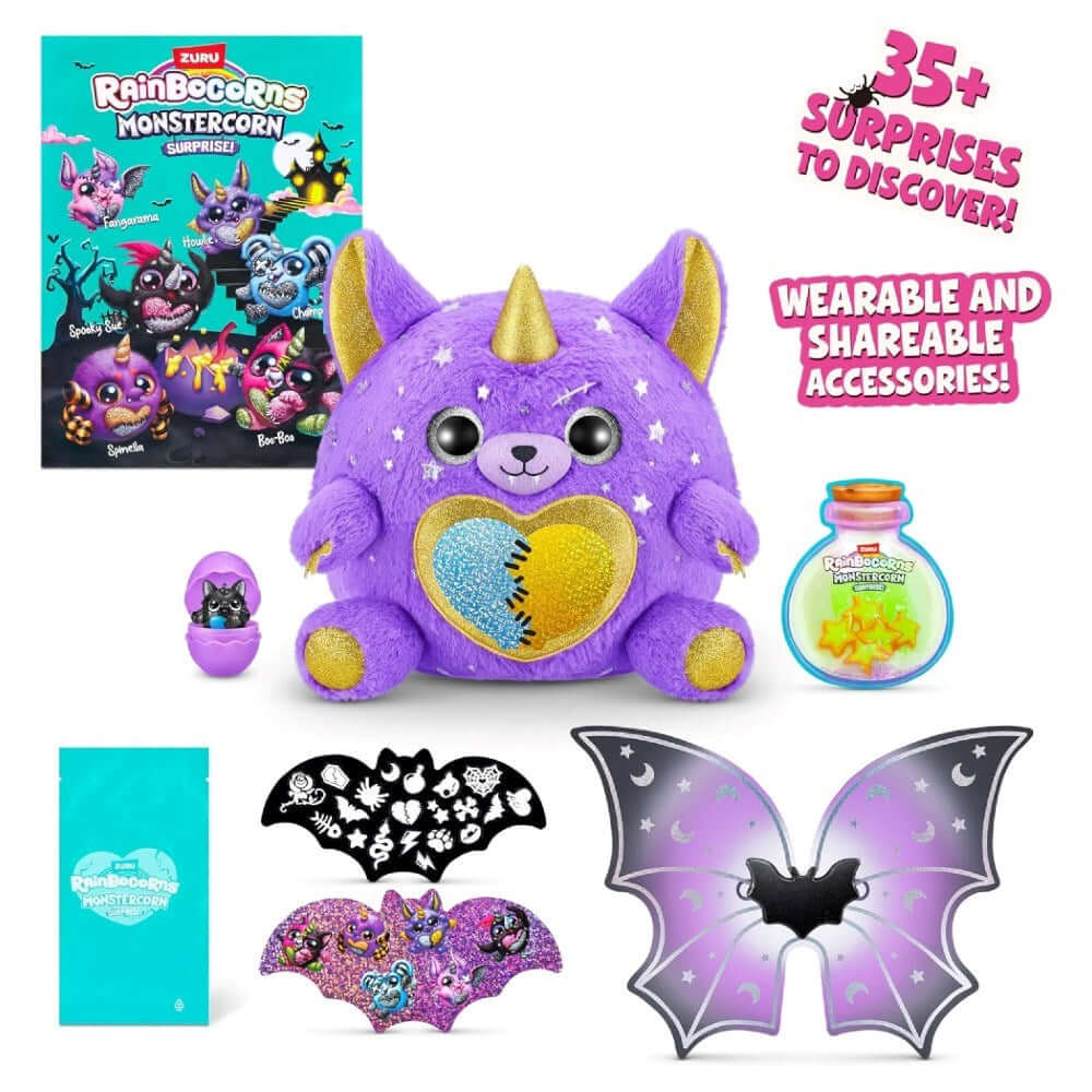 Rainbocorns Monstercorn Dev Sürpriz Peluş Howlie - Roket Oyuncak