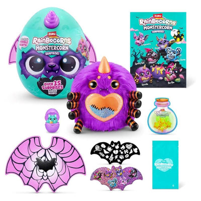 Rainbocorns Monstercorn Dev Sürpriz Peluş Spinella - Roket Oyuncak