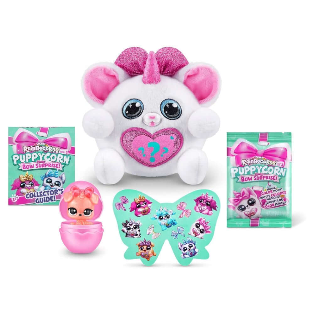Rainbocorns Puppycorn Bow Sürpriz Paket Pinky - Roket Oyuncak