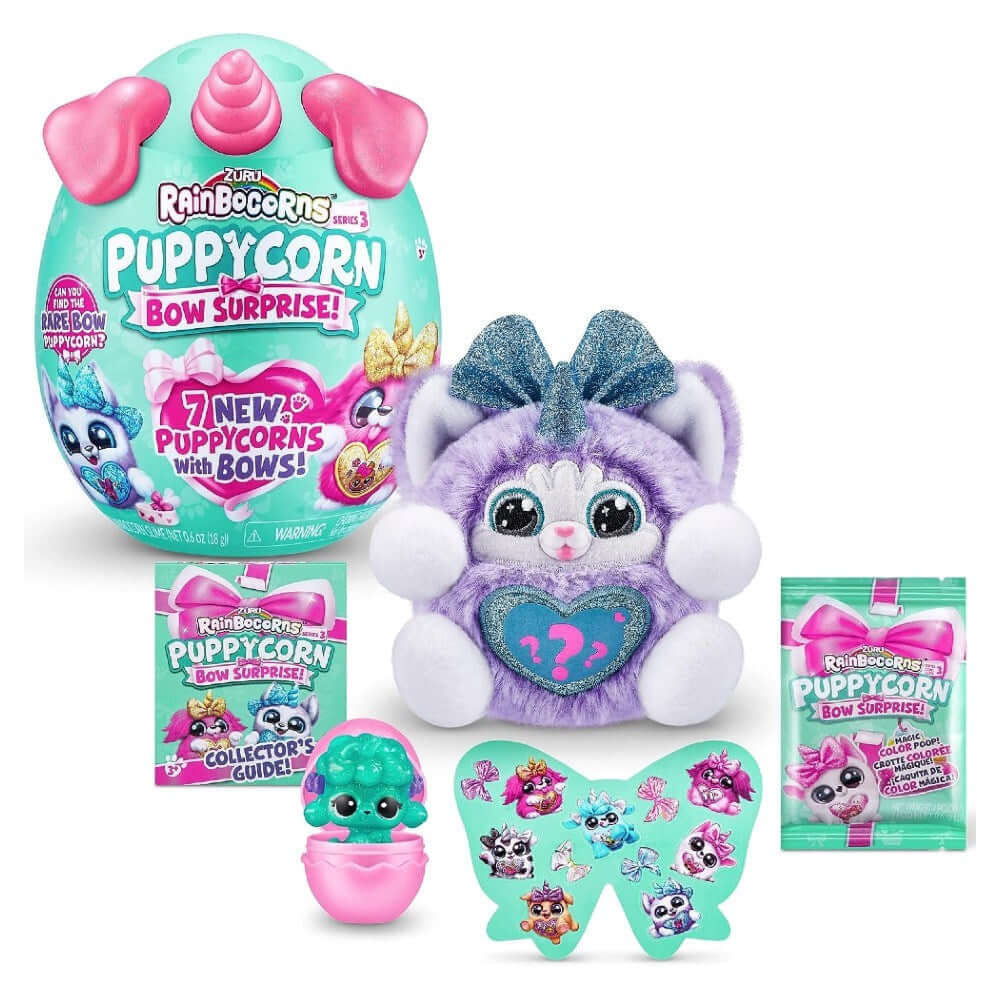 Rainbocorns Puppycorn Bow Sürpriz Paket Rufus - Roket Oyuncak