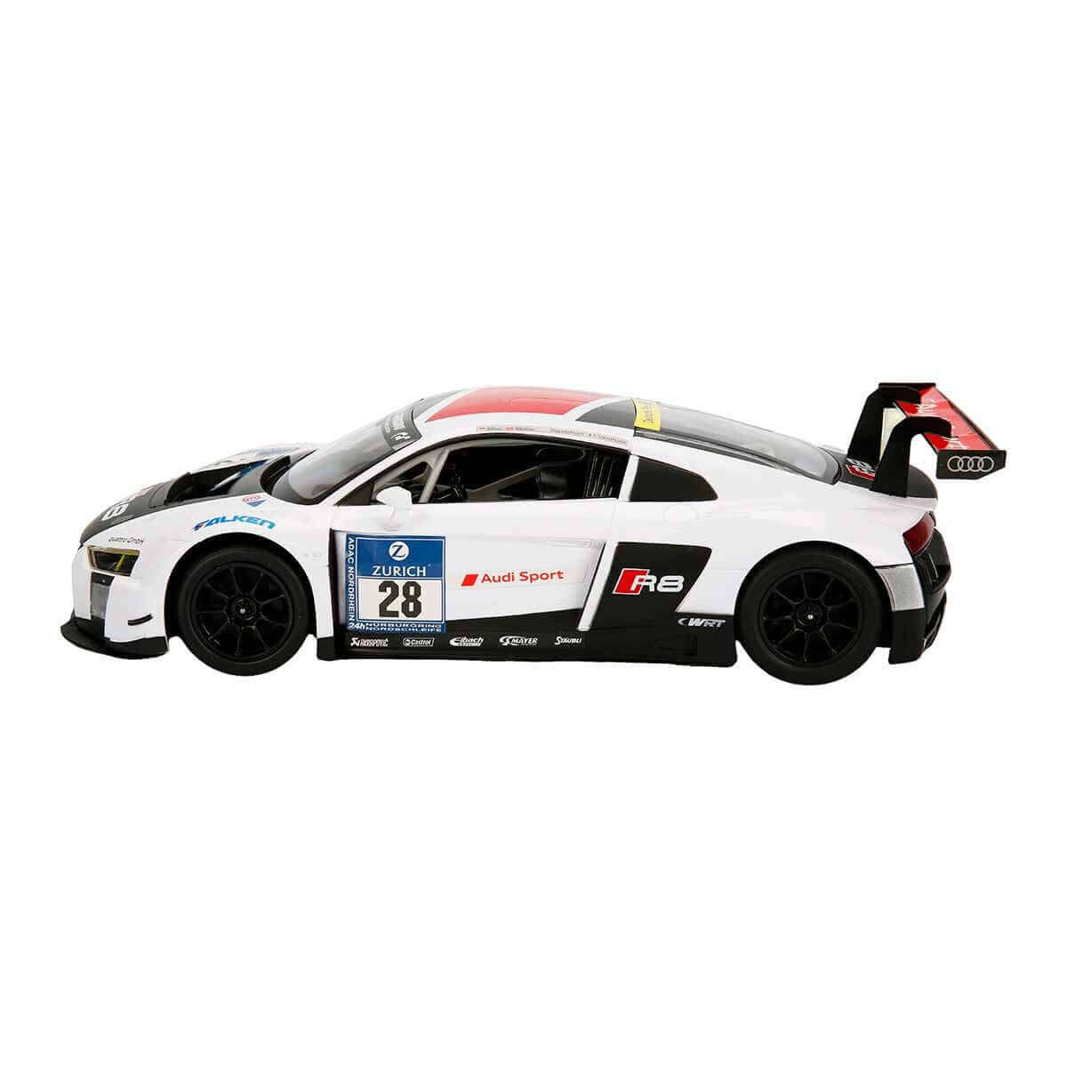 Rastar 1:14 Audi R8 LMS Uzaktan Kumandalı Araba Işıklı Beyaz - Roket Oyuncak