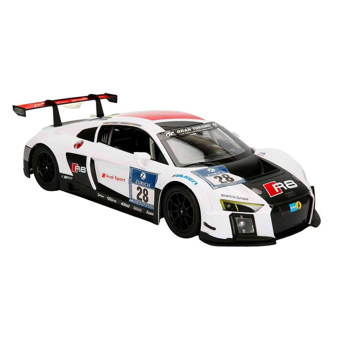 Rastar 1:14 Audi R8 LMS Uzaktan Kumandalı Araba Işıklı Beyaz - Roket Oyuncak