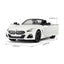 Rastar 1:14 BMW Z4 Roadster Işıklı Uzaktan Kumandalı Araba Beyaz 31 Cm - Roket Oyuncak
