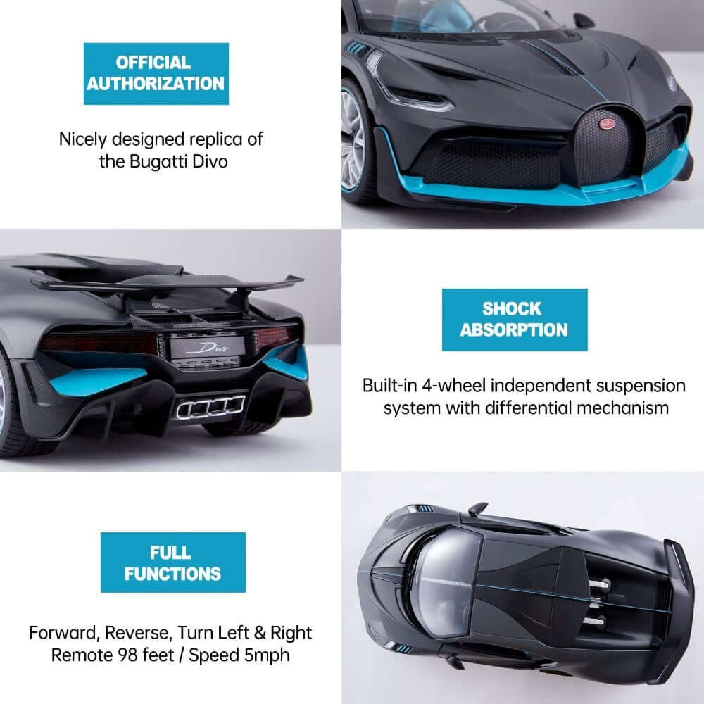 Rastar 1:14 Bugatti Divo Uzaktan Kumandalı Araba - Roket Oyuncak