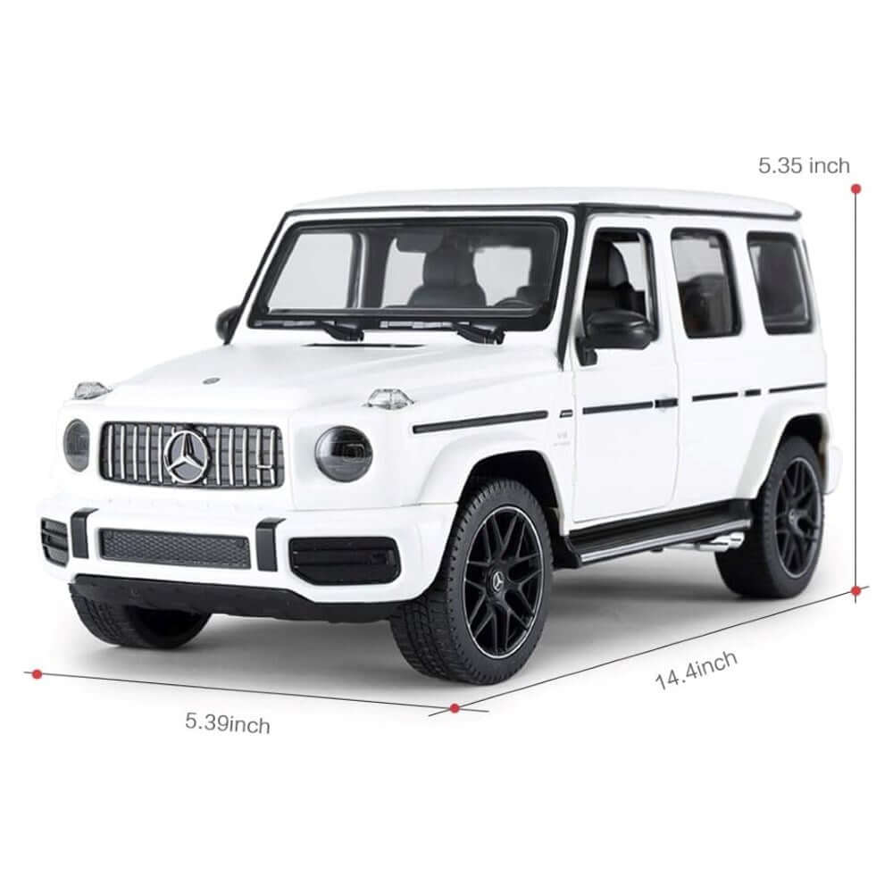 Rastar 1:14 Mercedes AMG G63 Işıklı Uzaktan Kumandalı Araba Beyaz - Roket Oyuncak