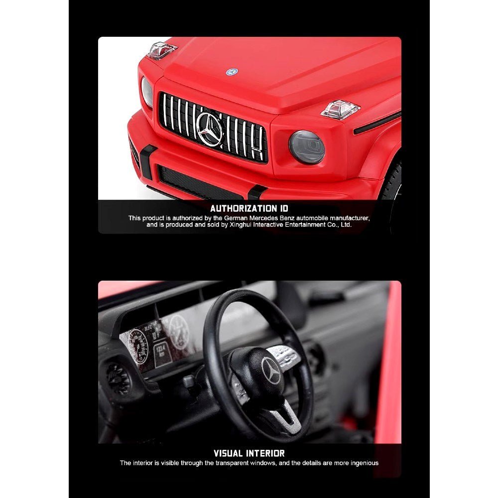 Rastar 1:14 Mercedes AMG G63 Işıklı Uzaktan Kumandalı Araba Kırmızı - Roket Oyuncak
