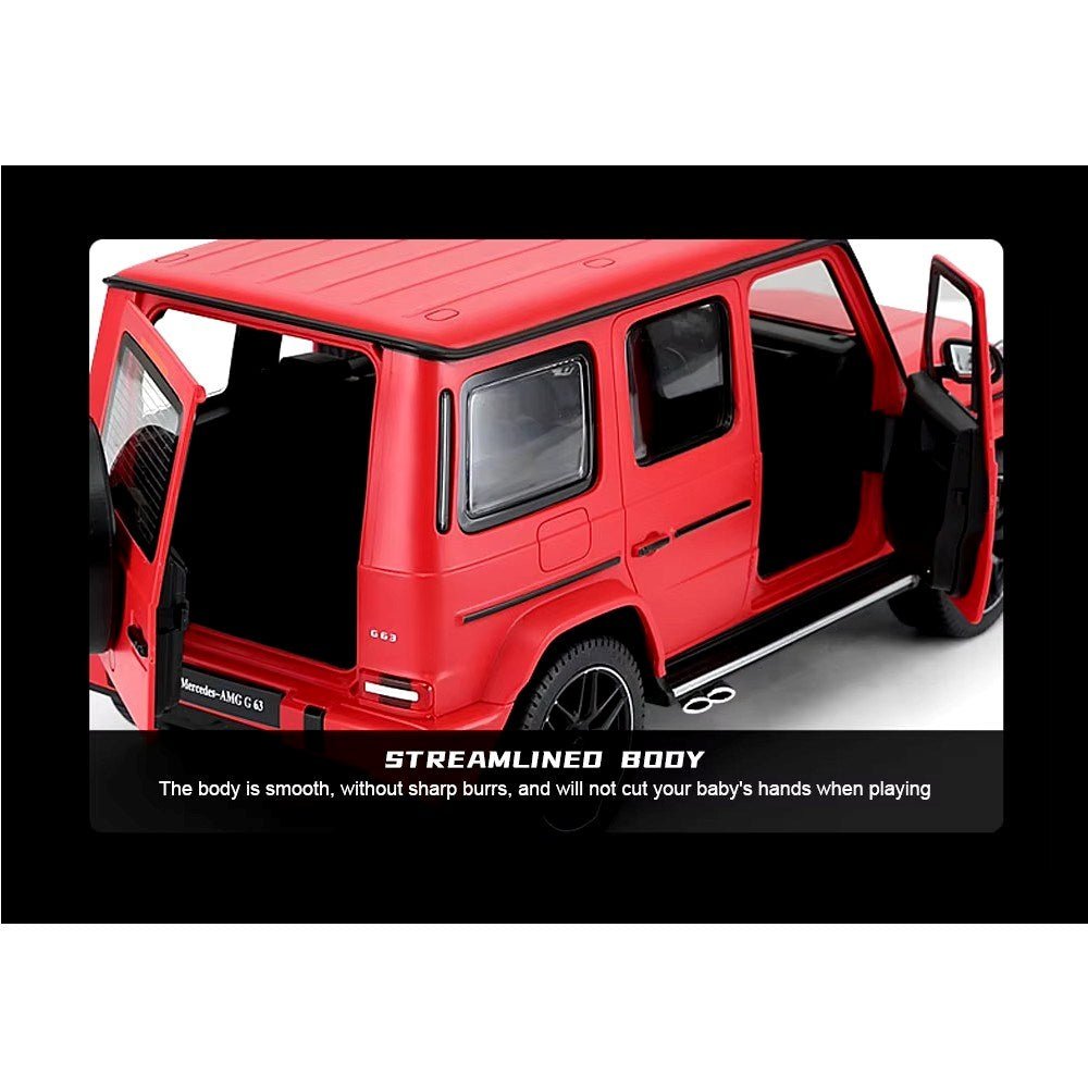 Rastar 1:14 Mercedes AMG G63 Işıklı Uzaktan Kumandalı Araba Kırmızı - Roket Oyuncak