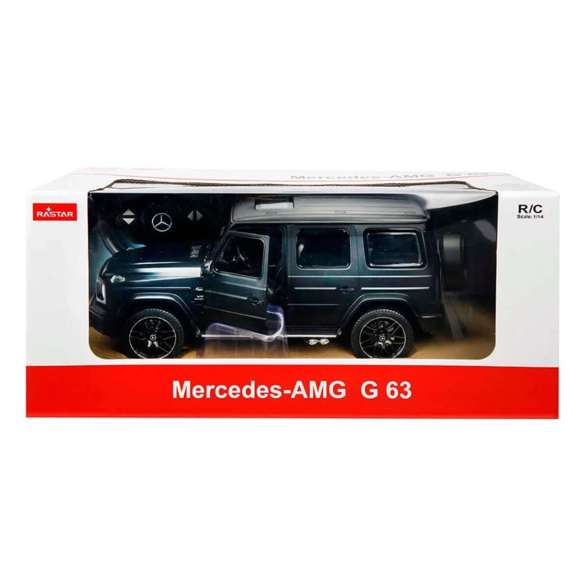 Rastar 1:14 Mercedes AMG G63 Işıklı Uzaktan Kumandalı Araba Siyah - Roket Oyuncak