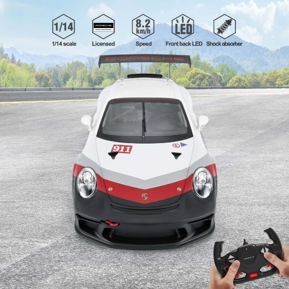 Rastar 1:14 Porsche 911 GT3 Cup Uzaktan Kumandalı Araba - Roket Oyuncak