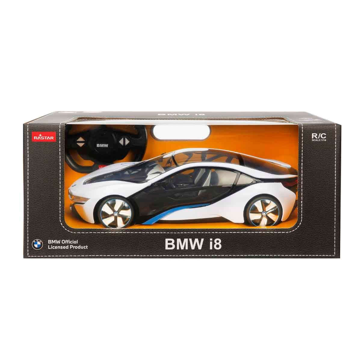 Rastar Bmw İ8 Işıklı Uzaktan Kumandalı Araba Beyaz - Roket Oyuncak