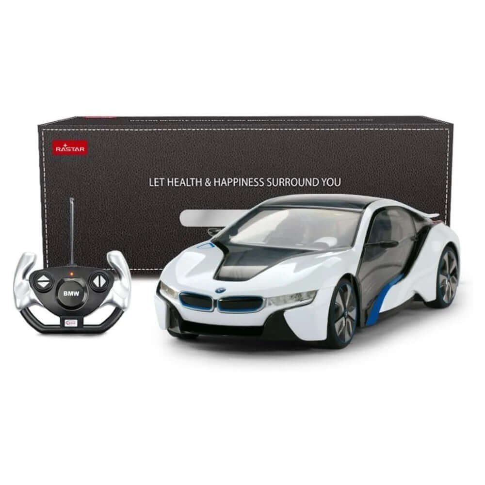 Rastar Bmw İ8 Işıklı Uzaktan Kumandalı Araba Beyaz - Roket Oyuncak