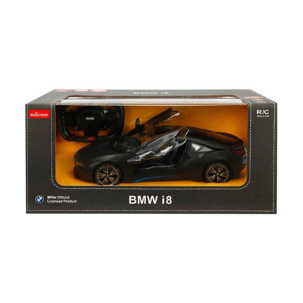 Rastar Bmw i8 Uzaktan Kumandalı Işıklı Araba Siyah - Roket Oyuncak