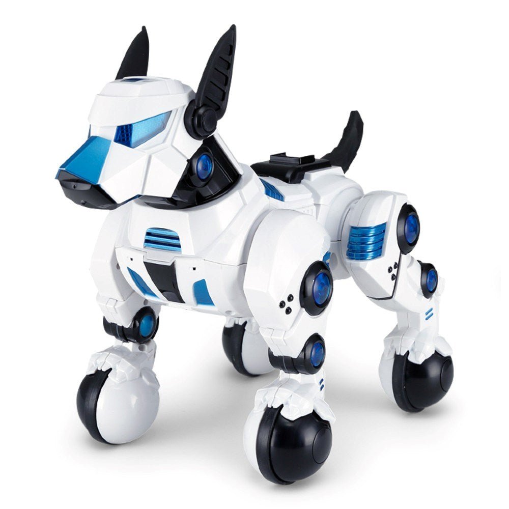 Rastar Dogo Sesli Ve Işıklı Robot Köpek Beyaz - Roket Oyuncak