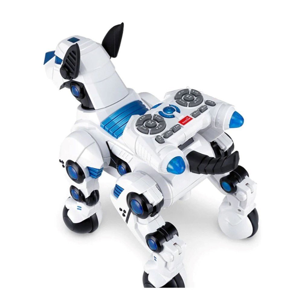 Rastar Dogo Sesli Ve Işıklı Robot Köpek Beyaz - Roket Oyuncak