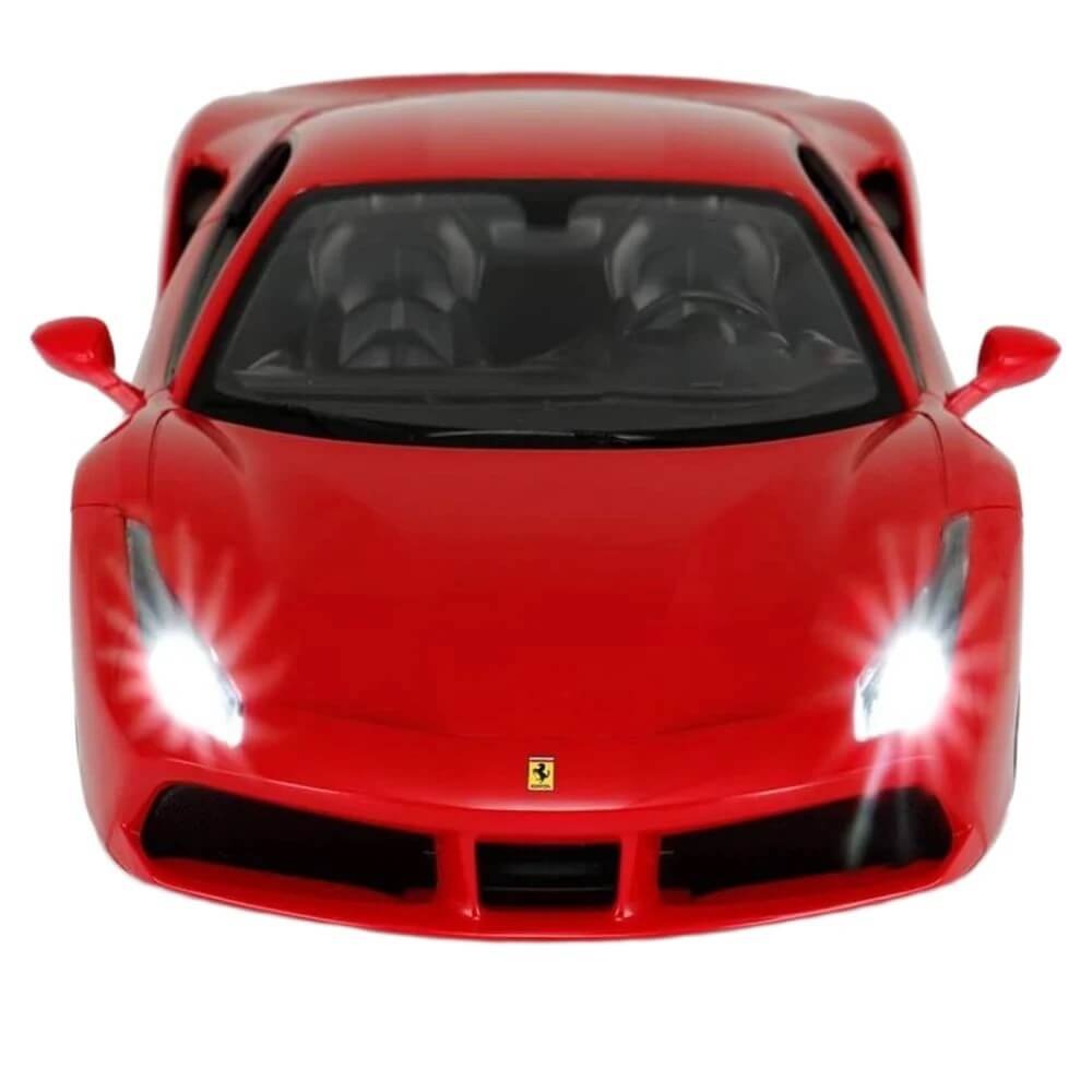 Rastar Ferrari 488 GTB Işıklı Uzaktan Kumandalı Araba Kırmızı - Roket Oyuncak