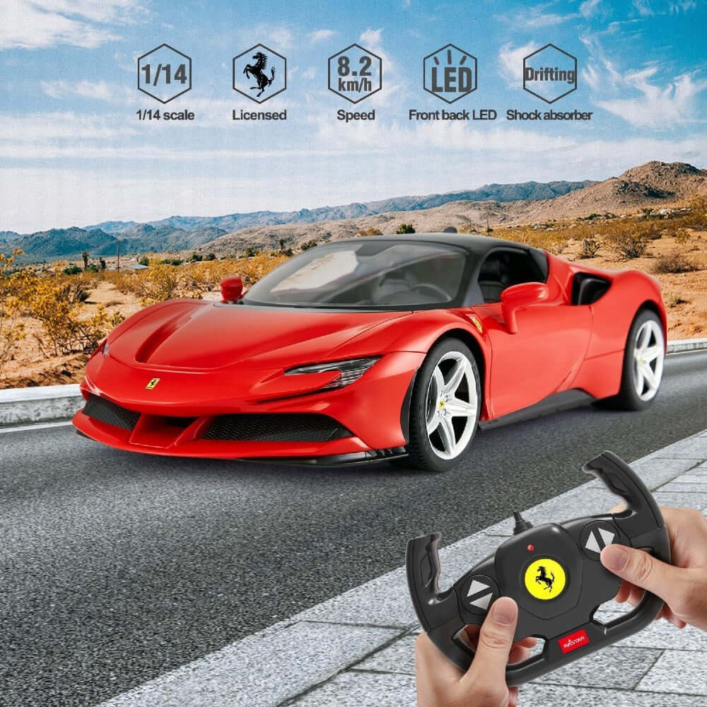 Rastar Ferrari SF90 Stradale Uzaktan Kumandalı Araba - Roket Oyuncak