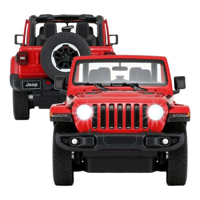 Rastar Jeep Wrangler Rubicon Uzaktan Kumandalı Araba Kırmızı - Roket Oyuncak