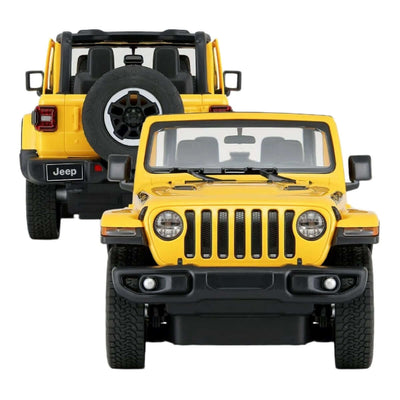 Rastar Jeep Wrangler Rubicon Uzaktan Kumandalı Araba Sarı - Roket Oyuncak