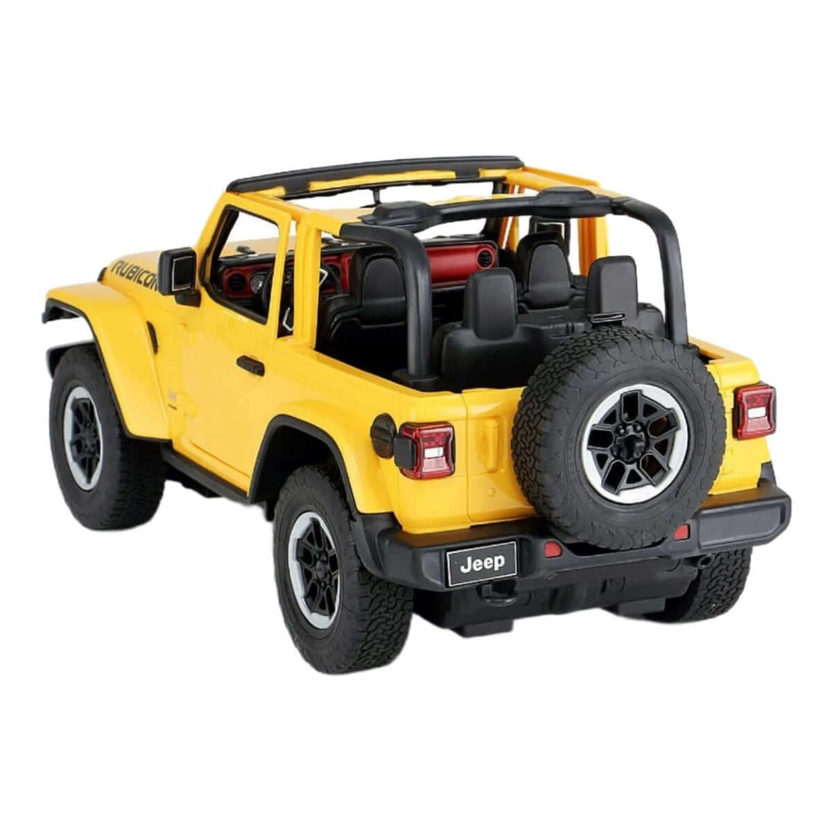 Rastar Jeep Wrangler Rubicon Uzaktan Kumandalı Araba Sarı - Roket Oyuncak