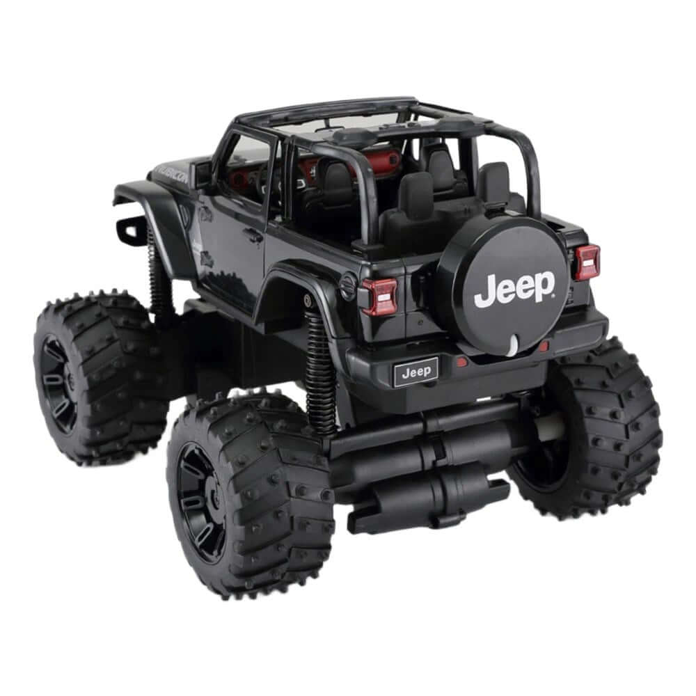 Rastar Jeep Wrangler Rubicon Uzaktan Kumandalı Araba Siyah - Roket Oyuncak