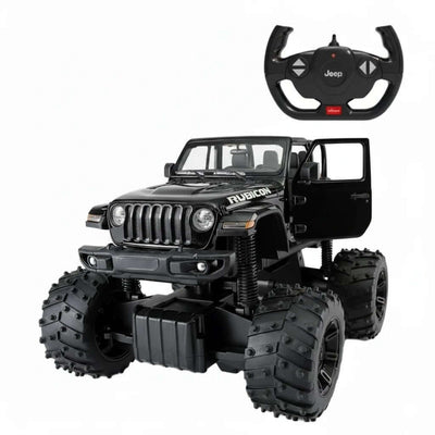 Rastar Jeep Wrangler Rubicon Uzaktan Kumandalı Araba Siyah - Roket Oyuncak