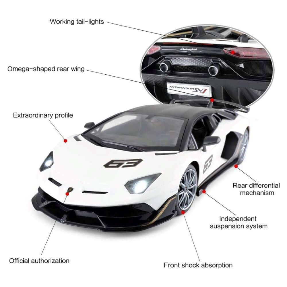 Rastar Lamborghini Aventador SVJ Uzaktan Kumandalı Araba - Roket Oyuncak