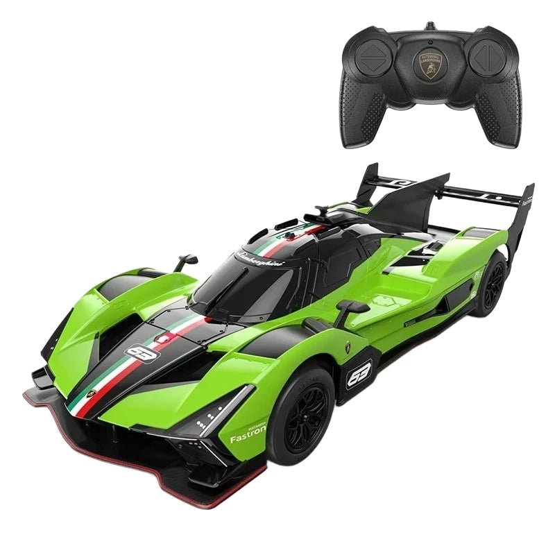 Rastar Lamborghini SC63 Uzaktan Kumandalı Araba Yeşil - Roket Oyuncak