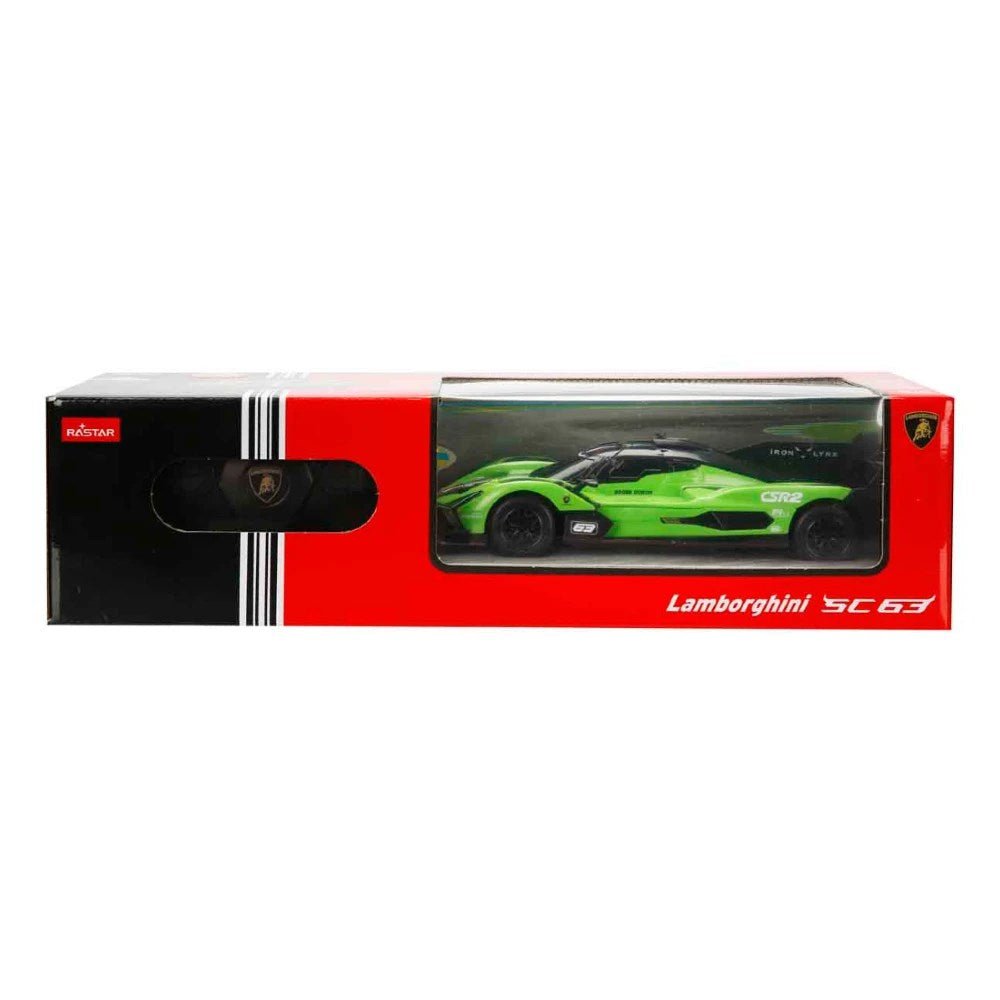 Rastar Lamborghini SC63 Uzaktan Kumandalı Araba Yeşil - Roket Oyuncak