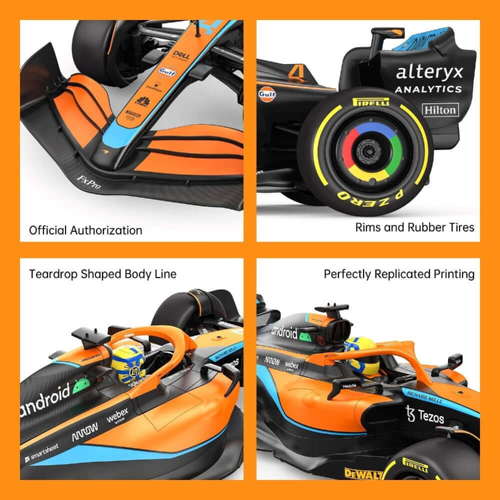 Rastar McLaren F1 MCL36 Uzaktan Kumandalı Araba - Roket Oyuncak