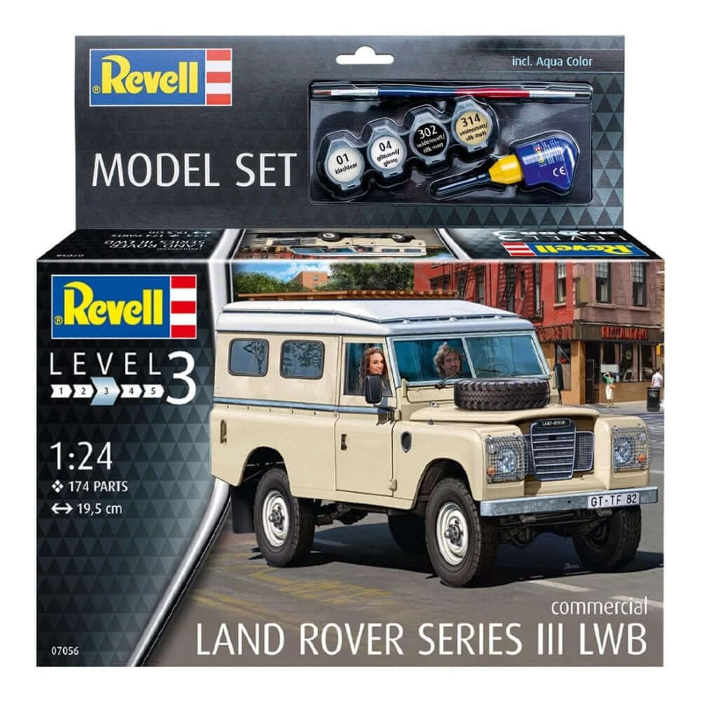 Revell 1:24 Land Rover Series III LWB - Roket Oyuncak