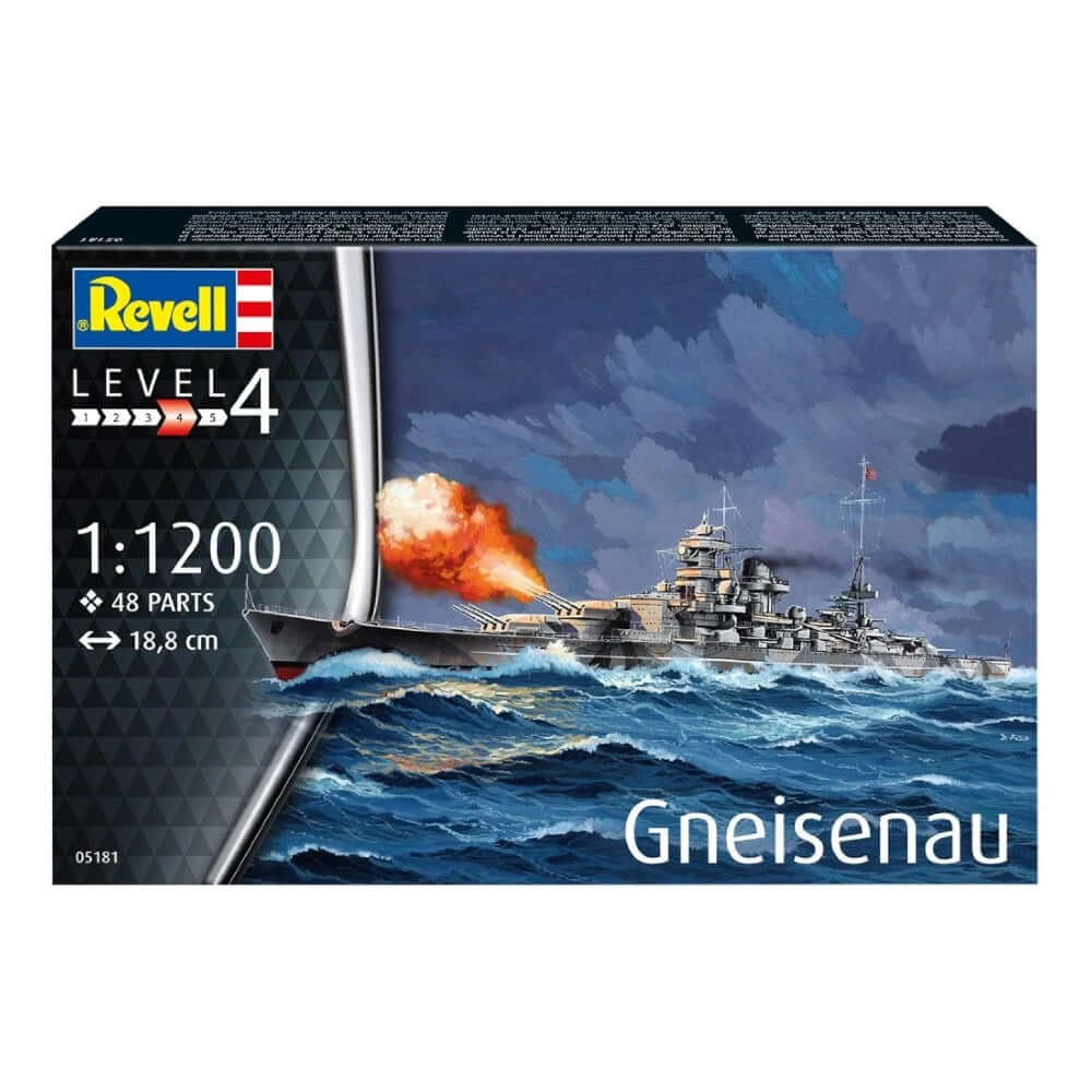Revell Battleship Gneisenau 051181 - Roket Oyuncak