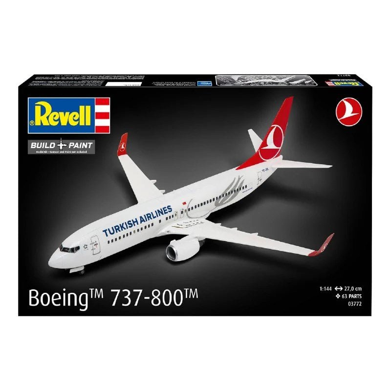Revell Türk Hava Yolları Boeing 737 - 800 - Roket Oyuncak